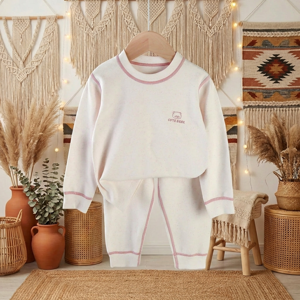 Baby 100 Cotton Thermal Clothes | PureOnSkin Antibacterial