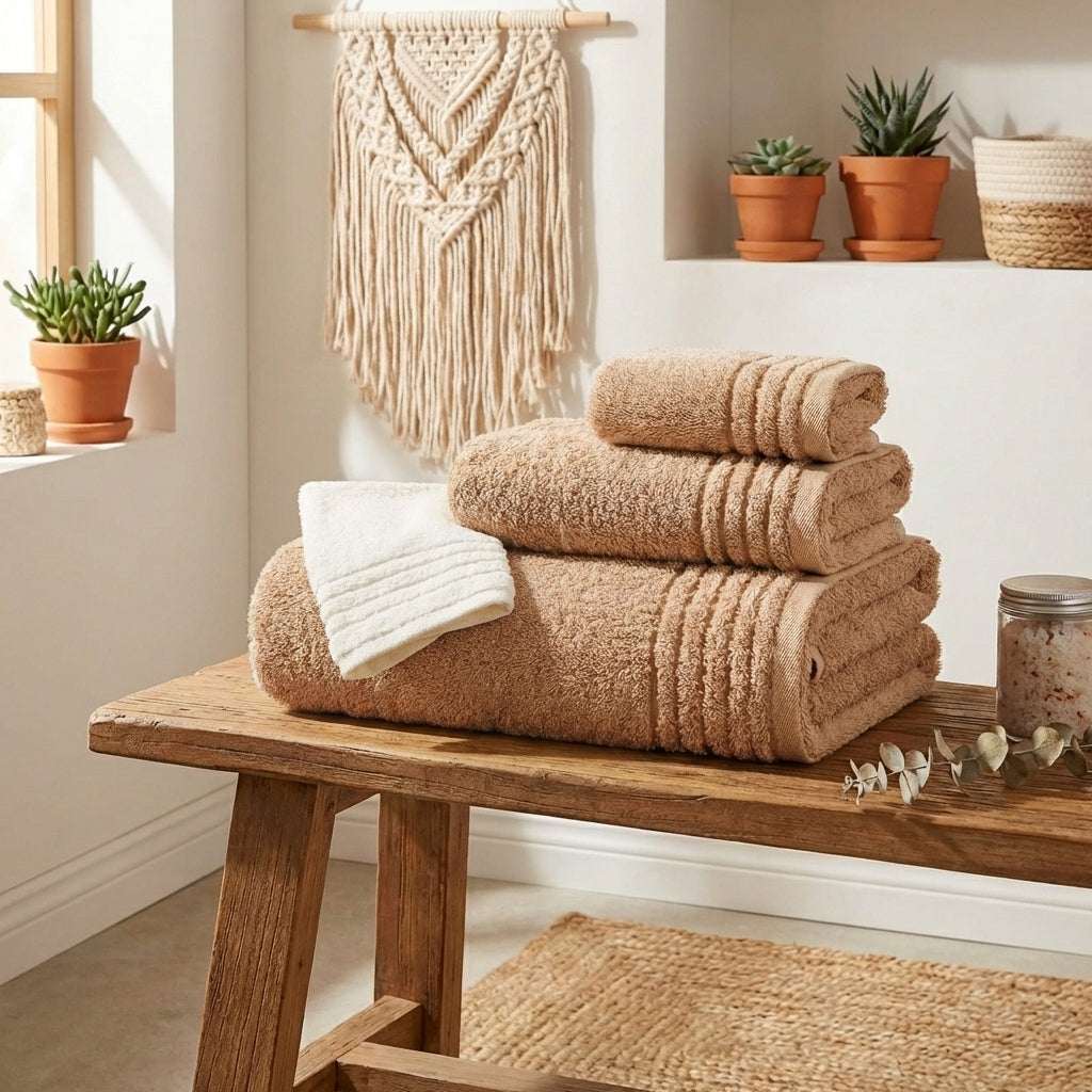 PureOnSkin Luxury Cotton Towel Set - 100% Cotton Soft & Absorbent