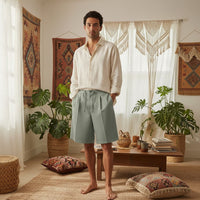 PureOnSkin Men’s Relaxed Fit Cotton Casual Shorts | Friction-Free for Sensitive Skin, Eczema & Dermatitis