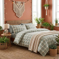 PureOnSkin 100 Washed Cotton Bed Sheet | Breathable Soft