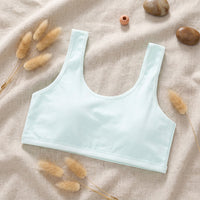 PureOnSkin Girls’ Pure Cotton Soft Training Bra Vest (Ages 7–13)
