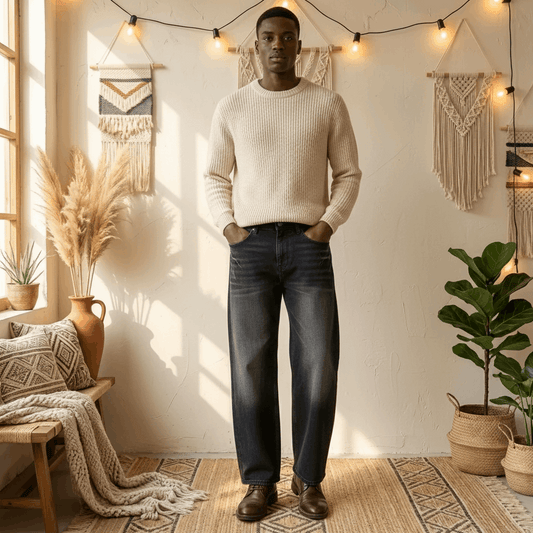 Summer Relaxed Fit Jeans | 100% Breathable Cotton Denim