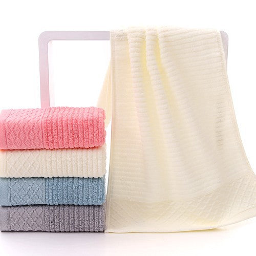 PureOnSkin All-Cotton Face Towel – White