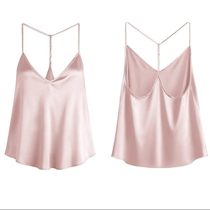 PureOnSkin Women's 100% Mulberry Silk Luxury Camisole Top