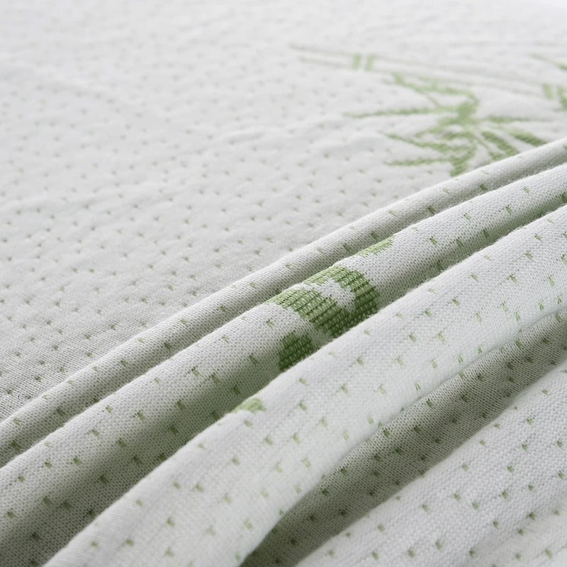 PureOnSkin Bamboo Pattern Slow Rebound Memory Foam Pillow
