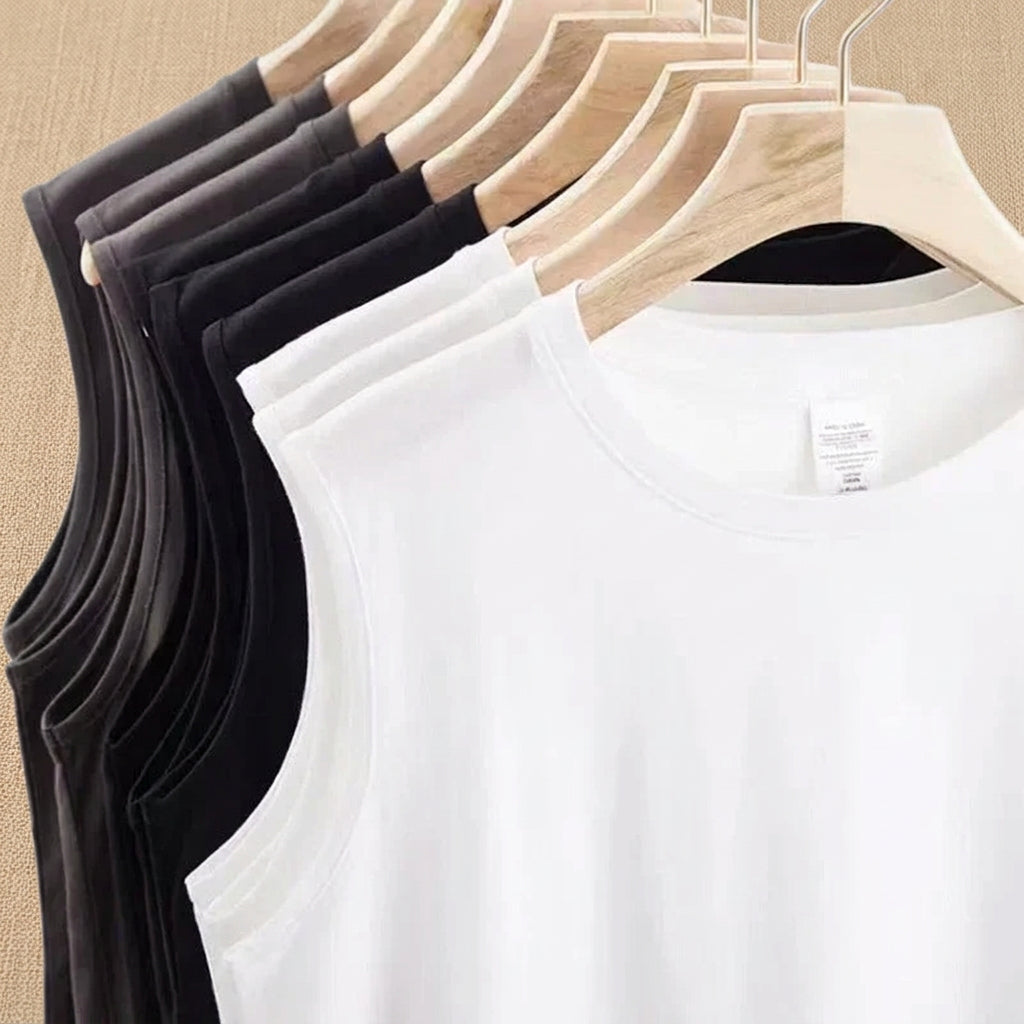 PureOnSkin Men’s 100% Pure Cotton Summer Basic Tank Top