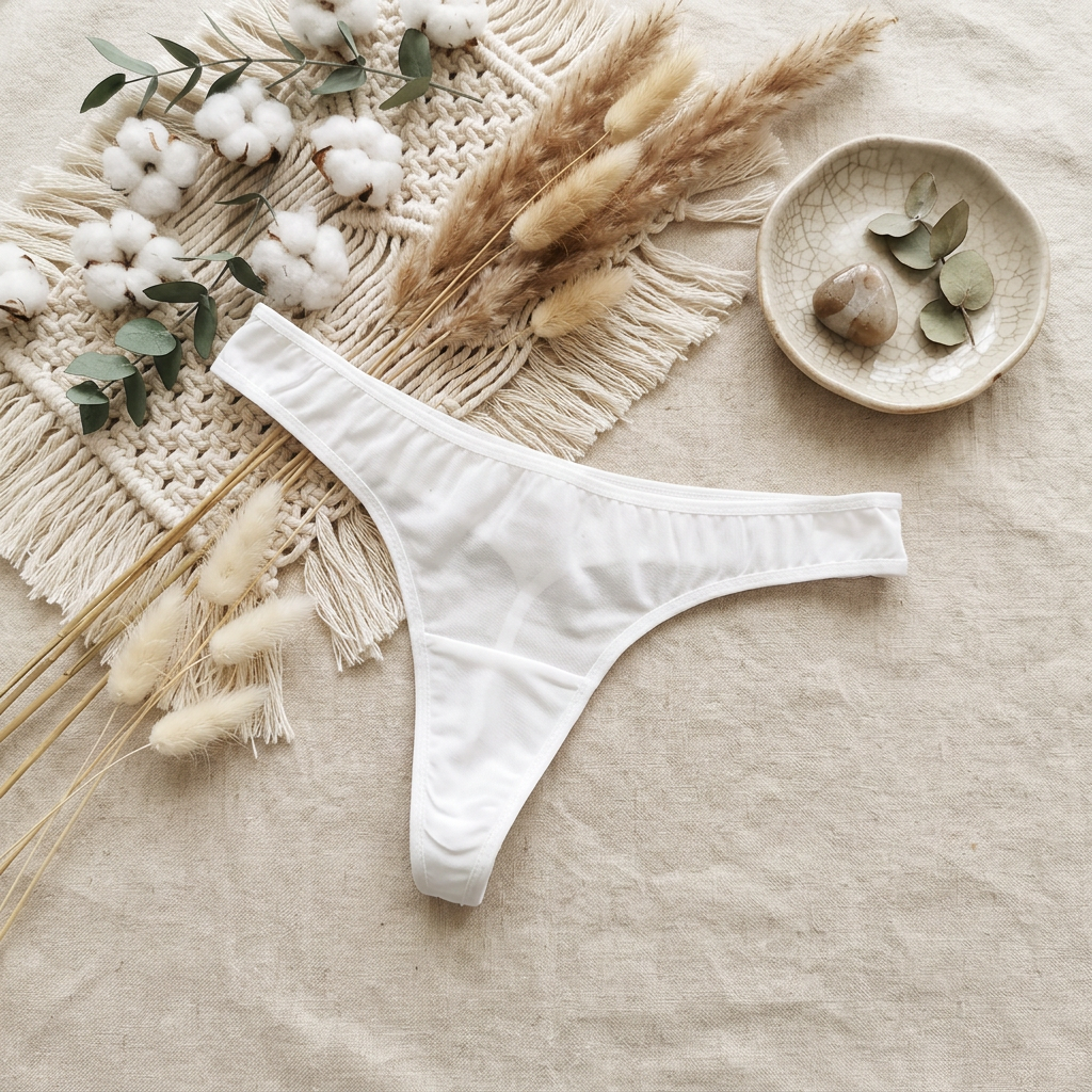 PureOnSkin Women’s 2-Pack Soft Cotton Low-Rise Seamless Thongs