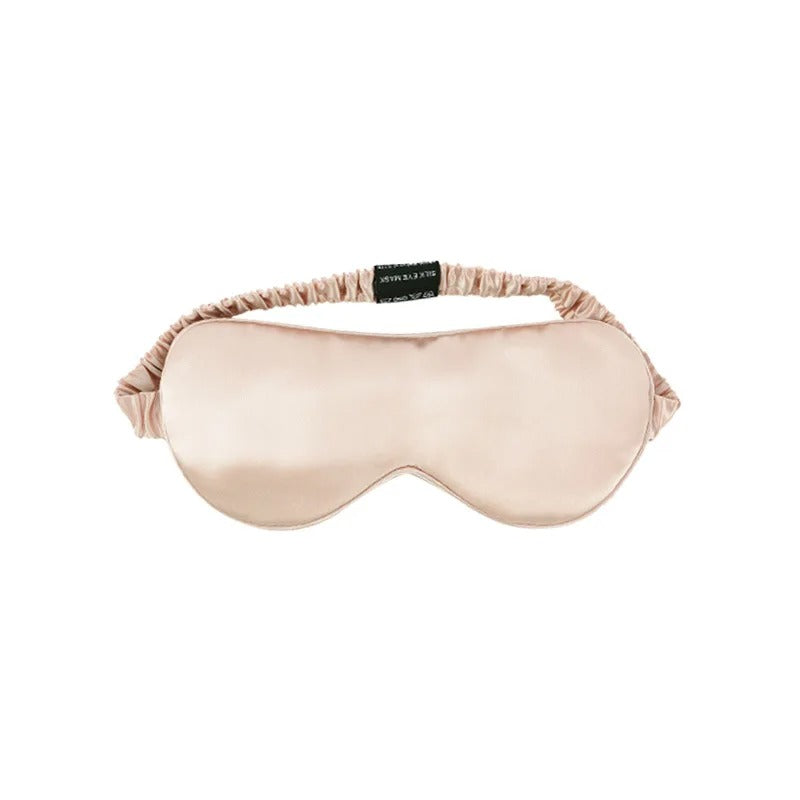 PureOnSkin 100% Mulberry Silk Double-Layer Sleep Eye Mask OEKO-TEX Certified