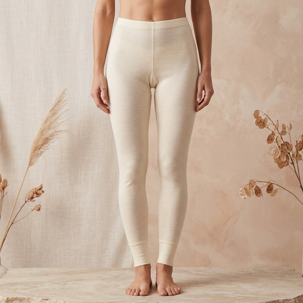 PureOnSkin Women’s 100% Superfine Merino Wool Leggings