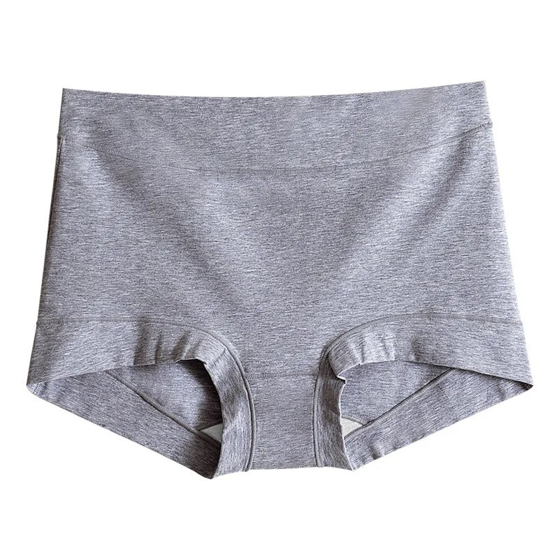 PureOnSkin Women's High-Waist Cotton Boxer Briefs & Seamless Boyshorts
