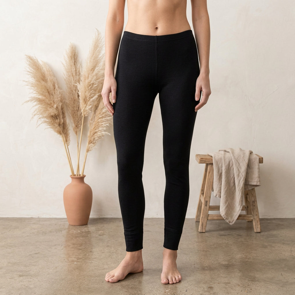 PureOnSkin Women’s 100% Superfine Merino Wool Leggings