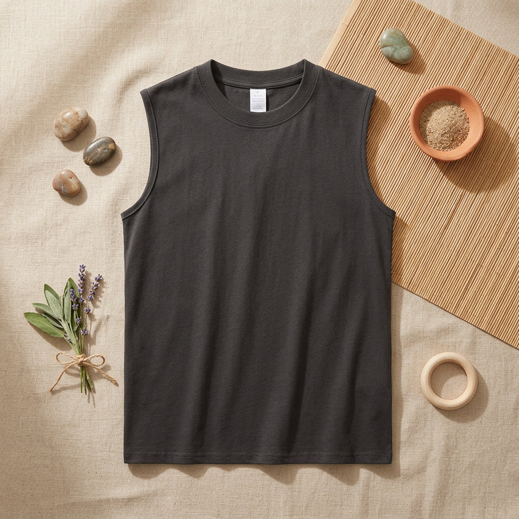 PureOnSkin Men’s 100% Pure Cotton Summer Basic Tank Top