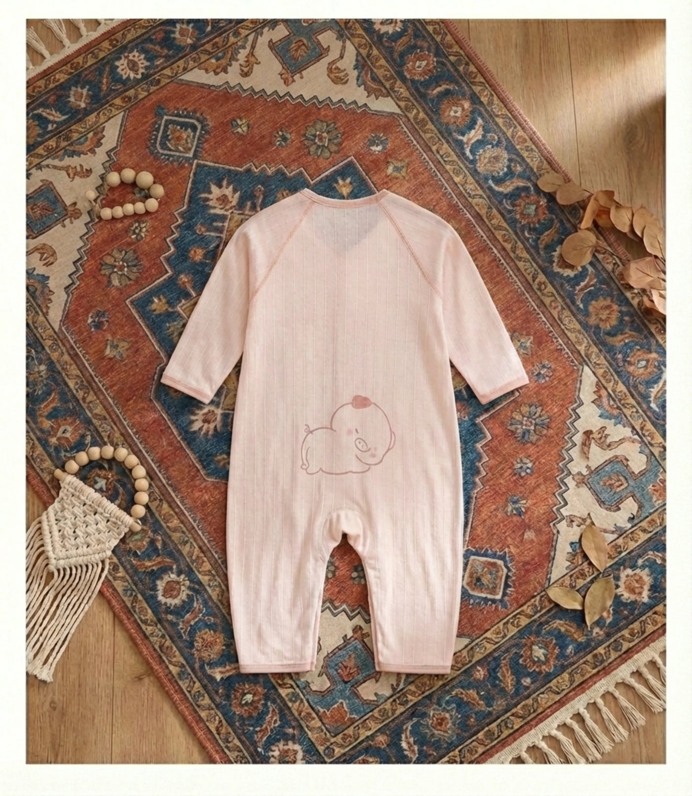 Baby Bamboo Pajamas Ultra Gentle Sleepsuit | PureOnSkin