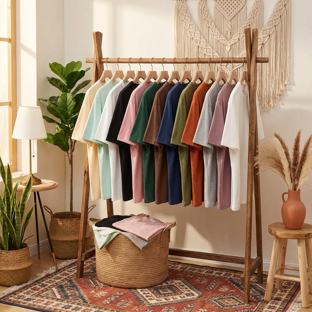 PureOnSkin 240g Heavyweight Cotton T-Shirt | Premium Unisex