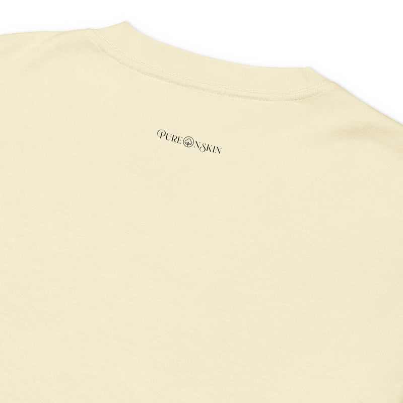 PureOnSkin Woman Premium Heavyweight Long Sleeve Shirt – Butter