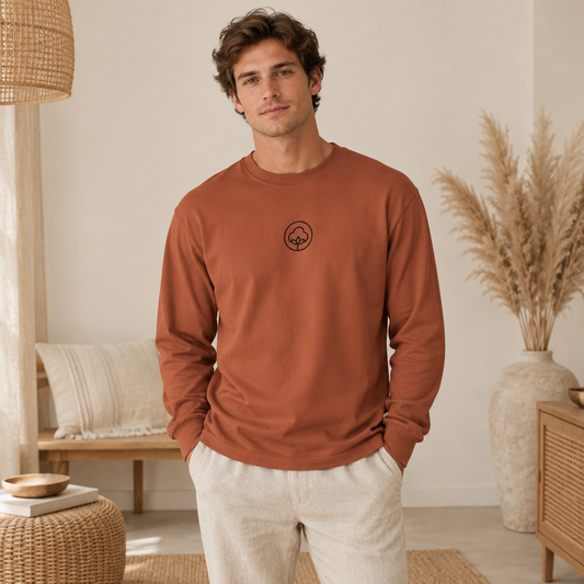 PureOnSkin Woman Premium Heavyweight Long Sleeve Shirt