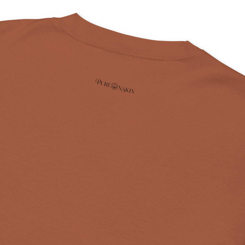 PureOnSkin Woman Premium Heavyweight Long Sleeve Shirt – Clay