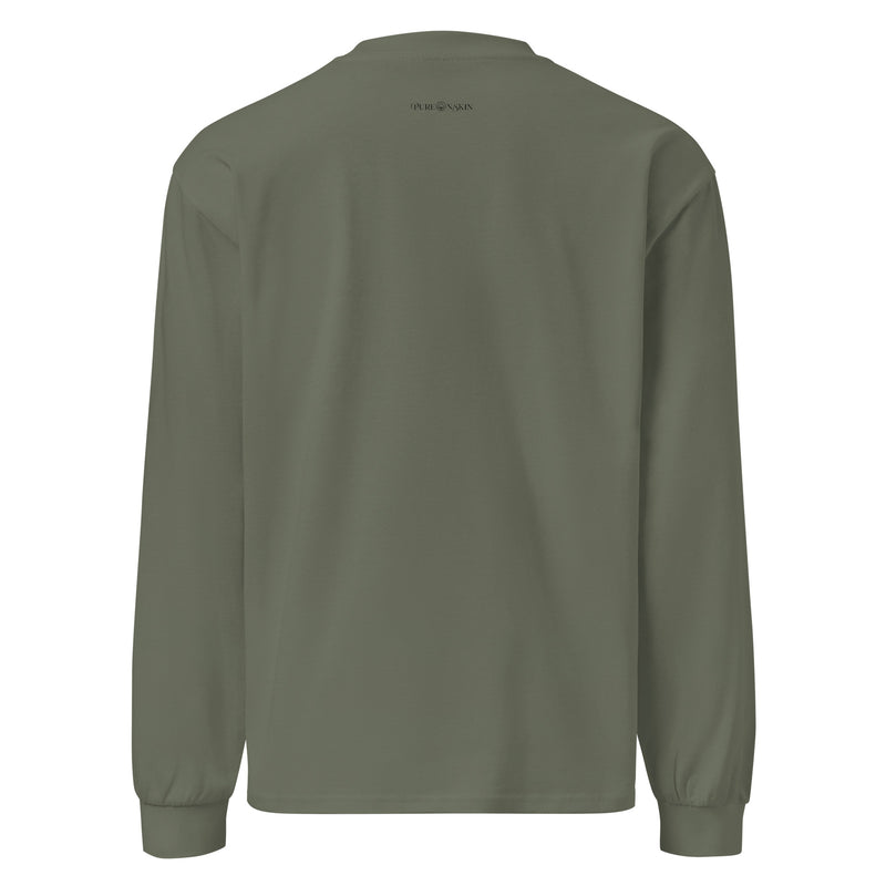 PureOnSkin Men Premium Heavyweight Long Sleeve Shirt – Cypress