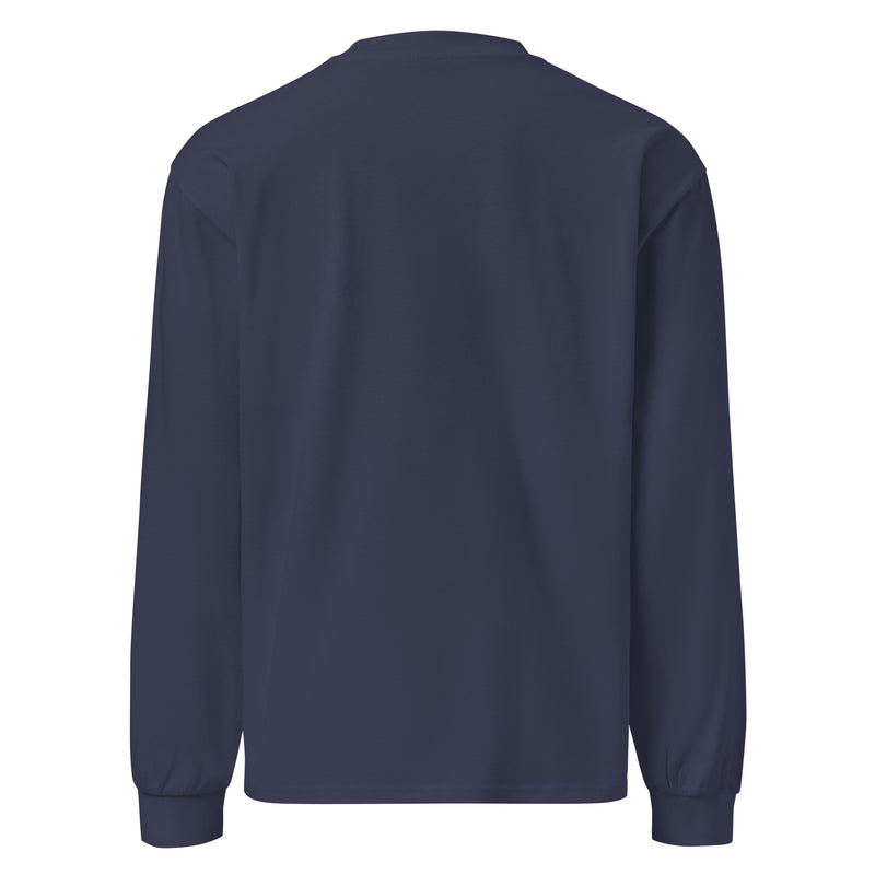 PureOnSkin Men Premium Heavyweight Long Sleeve Shirt – Midnight Blue