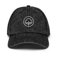 PureOnSkin 100% Cotton Embroidered Unisex Vintage Cotton Twill Cap