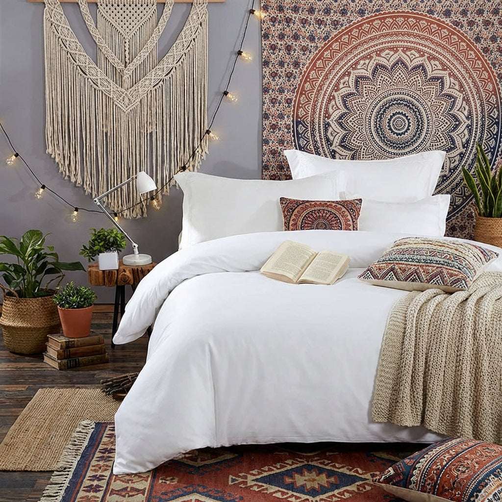 Ultra Smooth Cotton Sateen Bedding | Friction Free Set