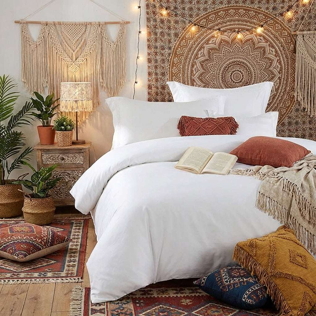 Ultra Smooth Cotton Sateen Bedding | Friction Free Set