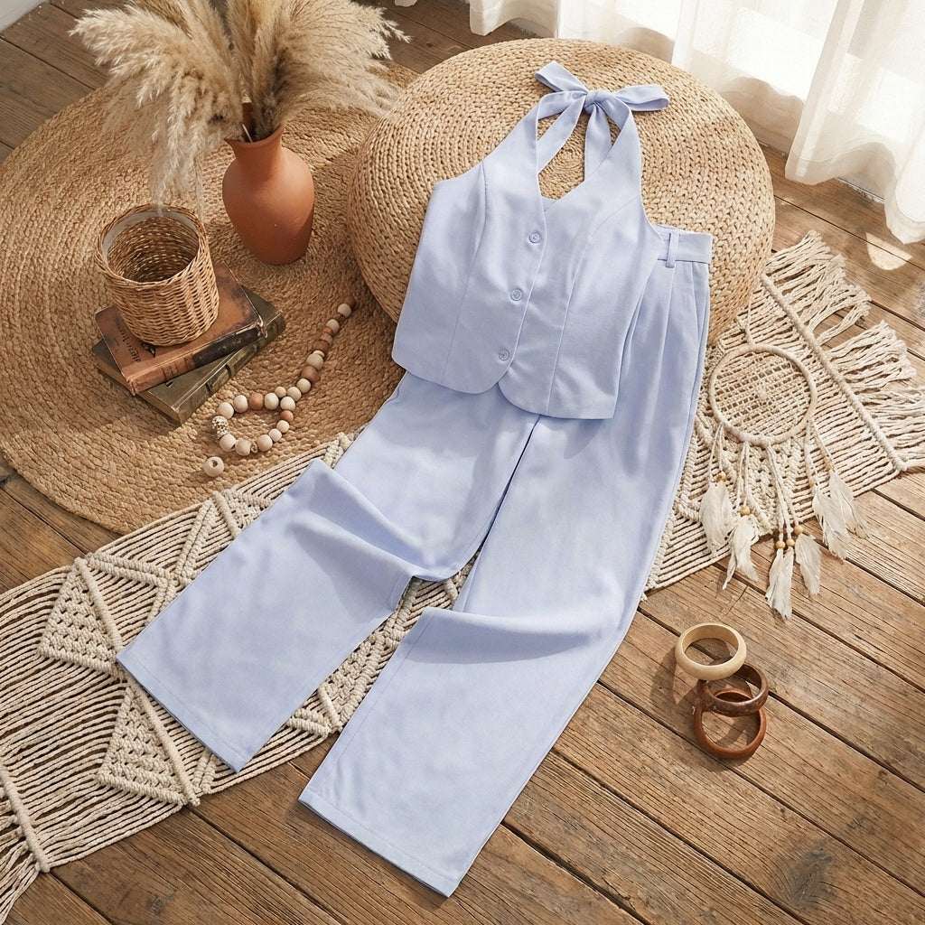 Women's Breathable Linen Cotton Suit | 100% Pure Cotton